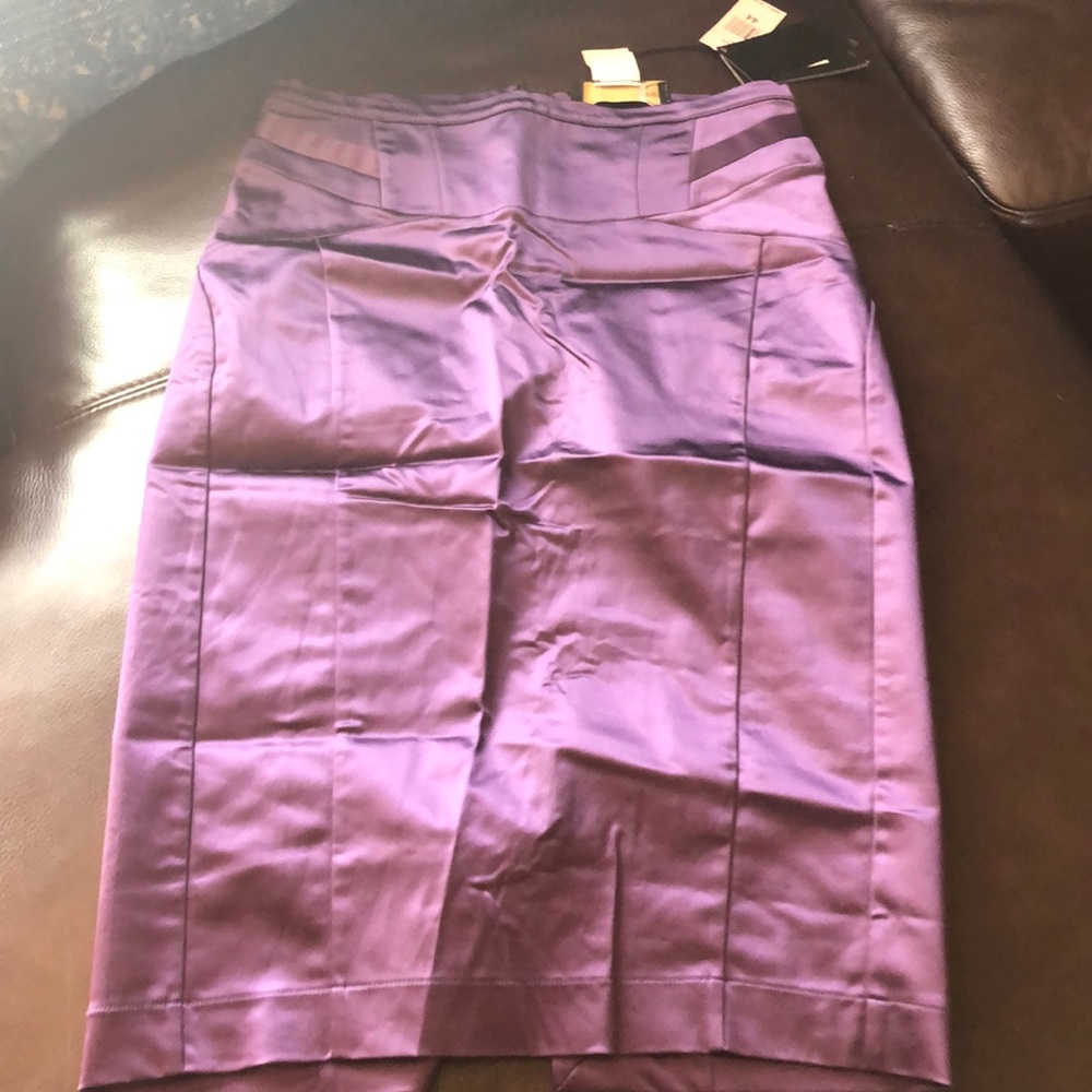 NWT JUST CAVALLI Satin skirt